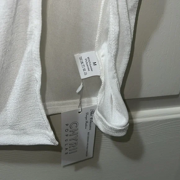 White Shimmery/Soft Dress - Picture 6 of 9